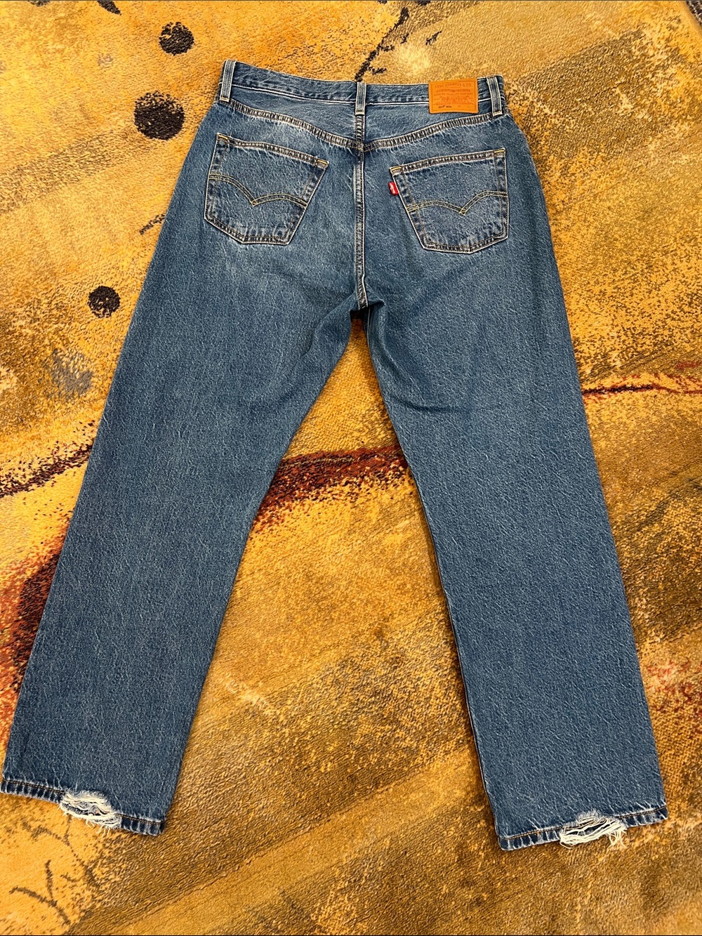 Levi’s 501 90’s lightweight midrise jeans Sz 30x29 - Picture 8 of 16